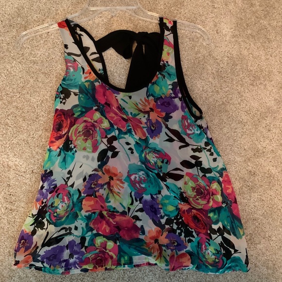 Floral top - Picture 1 of 2